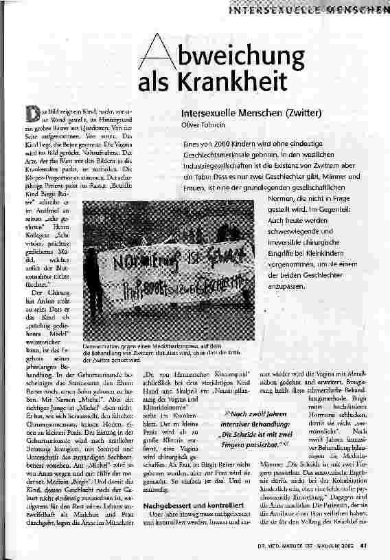 [doc_63276] Abweichung als Krankheit