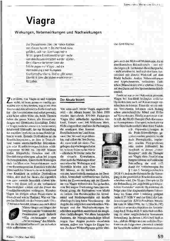 [doc_53488] Viagra Wirkungen, Nebenwirkungen und Nachwirkungen