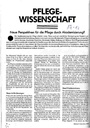 Pflegewissenschaft Neue Perspektiven für die Pflege durch Akademisierung?
