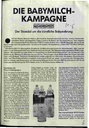 Die Babymilch-Kampagne Der Skandal um die künstliche Babynahrung