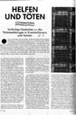 Helfen und Töten - Vorläufige Gedanken zu den Patiententötungen in Krankenhäusern und Heimen