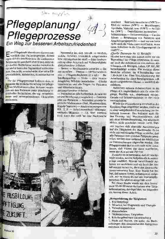 [doc_16699] Pflegeplanung/Pflegeprozesse Ein Weg zur besseren Arbeitszufriedenheit
